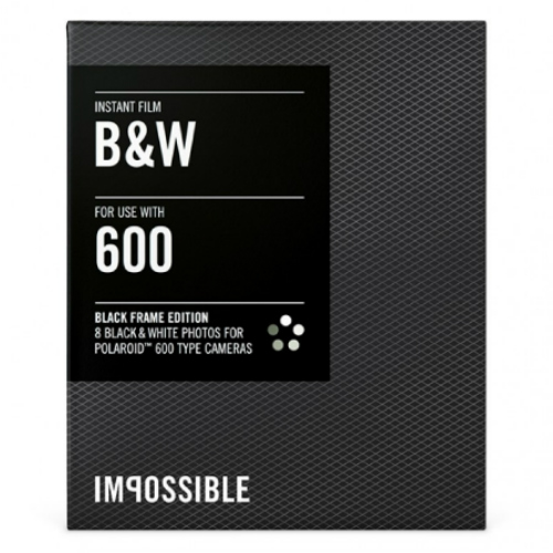 Image of Impossible 600 B&W 2.0 BlackFrame