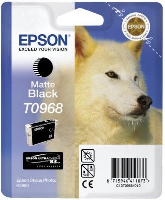 Image of Epson inkcartridge T09684010 black mat