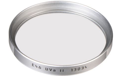 Image of Leica Filter UVa II E 46 zilver