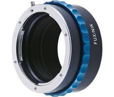 Image of Novoflex adapter Nikon lenses to Fuji X PRO camera