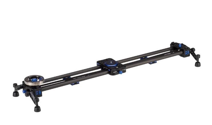 Image of Benro C12D9 MoveOver12 22mm Dual Carbon Rail 900mm Slider incl. Case