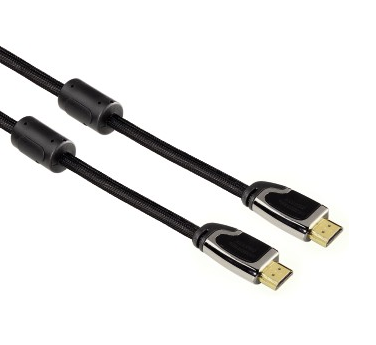 Image of Hama High Speed HDMI Cable, plug - plug 5m