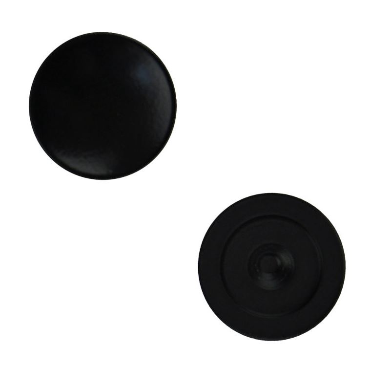 Image of Caruba Soft Release Button 11mm Zwart