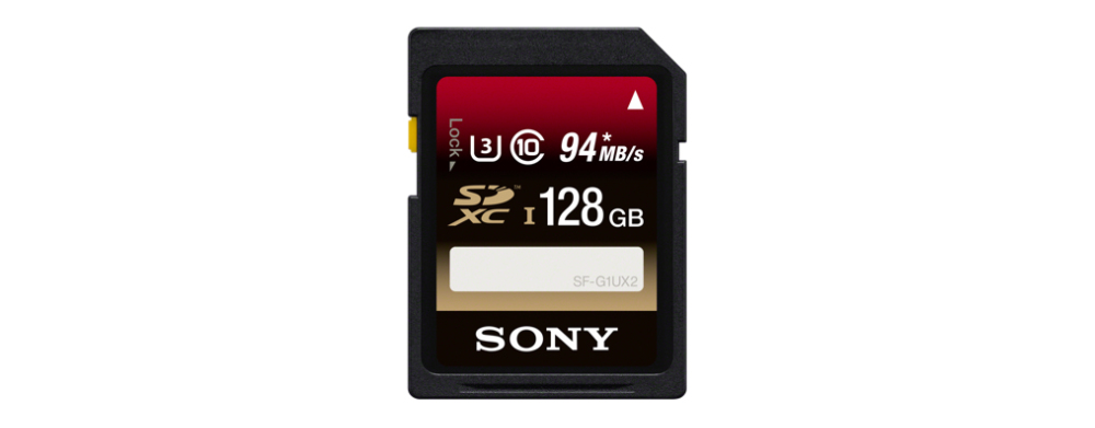 Image of Sony SDXC 128GB Professional 626X High Speed 94MB/sec Class 10