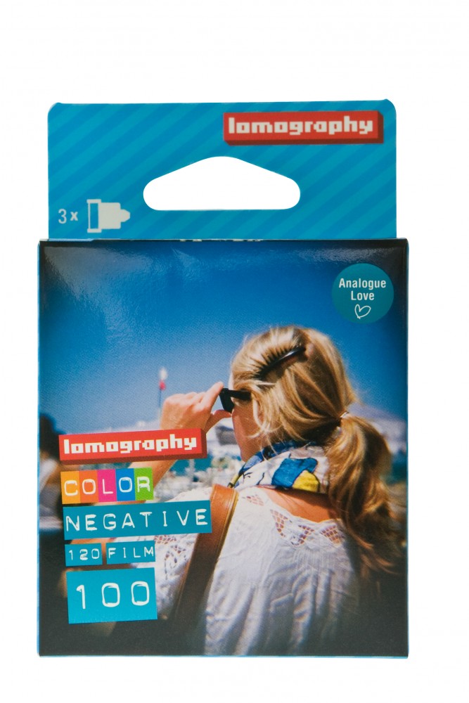Image of Lomography Color Negative 100 ISO 120mm fotorolletje - 3 stuks