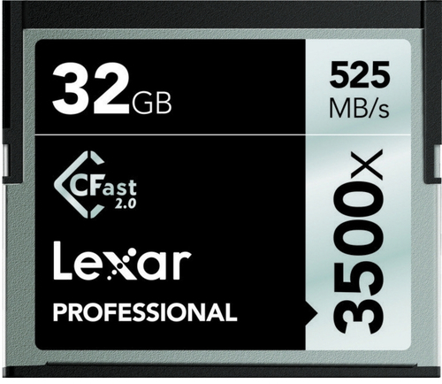 Image of Lexar 32GB CFast 2.0 Professional 3500x 525 MB/s
