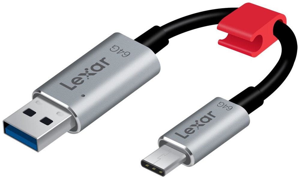Image of Lexar JumpDrive C20c 64GB Type-C USB 3.0