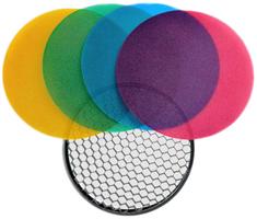 Image of Godox Witstro Flash Color Grid Reflector kit 120mm