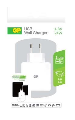 Image of Gp Adapter 2X Usb 4.8A