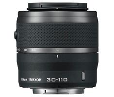 Image of Nikon CX 30-110mm F/3.8-5.6 VR zwart voor Nikon 1 systeemcamera