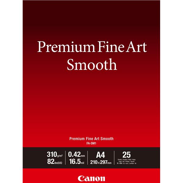 Image of Canon FA-SM 1 Premium FineArt Smooth A 4, 25 vel, 310 g