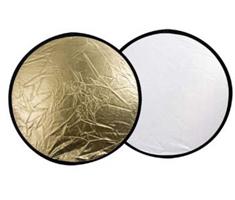 Image of Falcon Eyes CFR22GS Reflectiescherm Gold/Silver 56cm (298064)