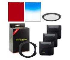 Image of Stealth Gear Creative 1 Square Filter Kit (Red, GRBlue, Star