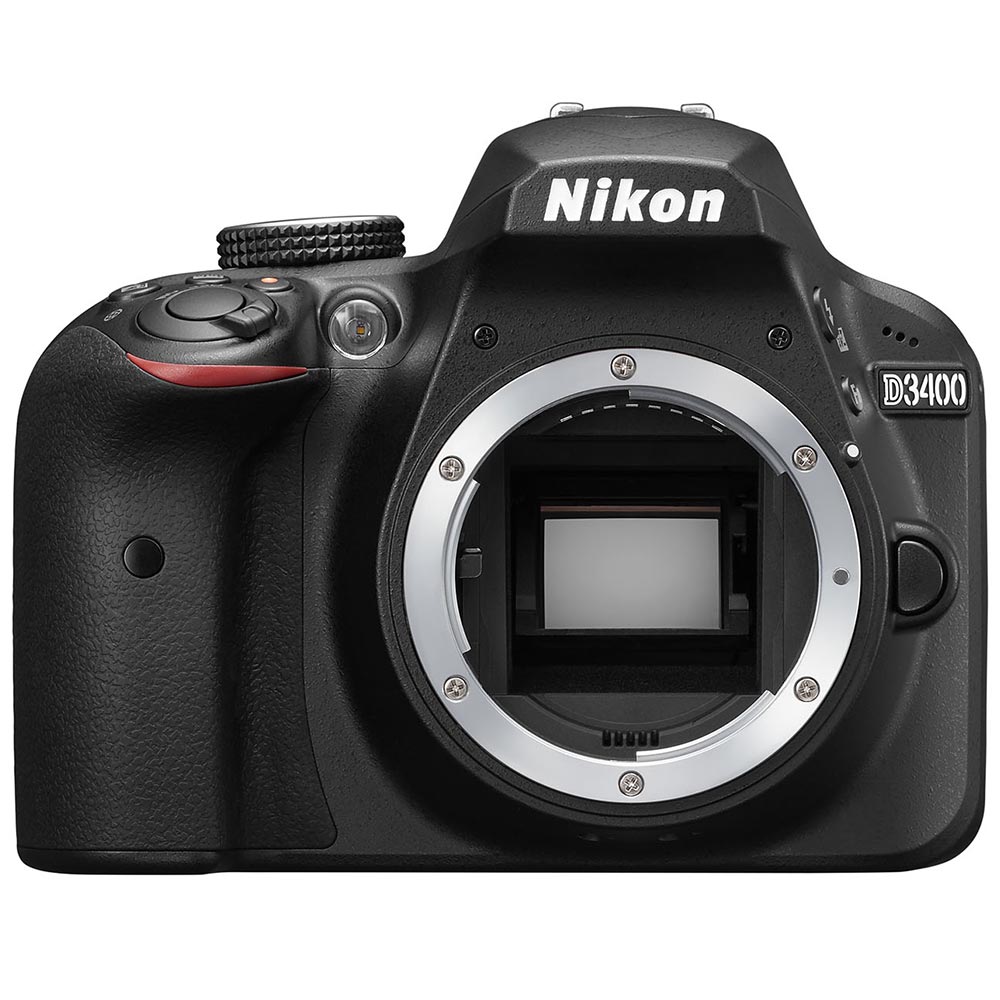 Image of Nikon D3400 body zwart
